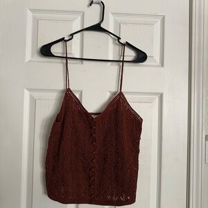 Sezane Brown Women’s Top